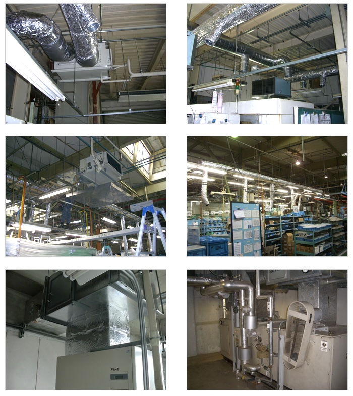 空調工事施工　公共施設事例